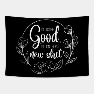 Vintage I'm Doing Good Funny Gift Tapestry