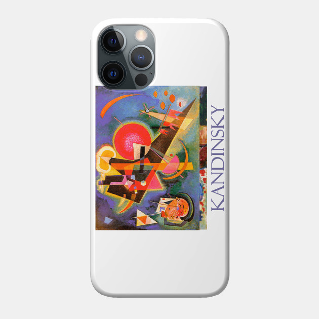In Blue (1911) by Wassily Kandinsky - Abstract - Phone Case
