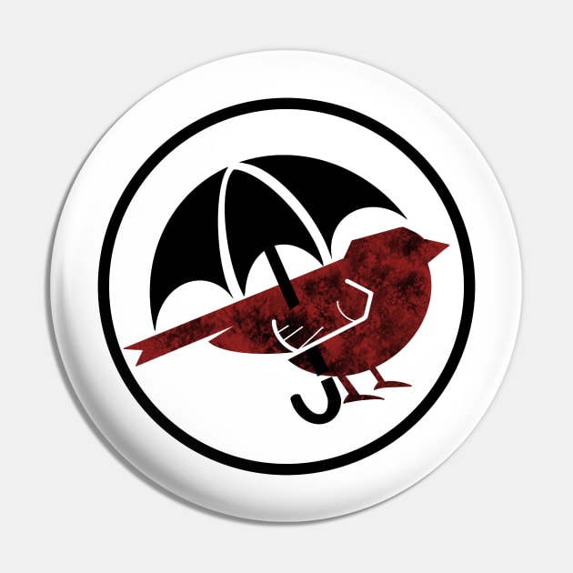 The Umbrella Sparrow Academy Logo Pin by Shoryotombo
