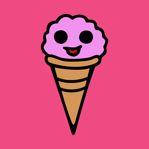 ice-cream cone by Huggy Mauve