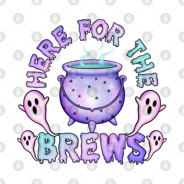 Here for the brews pastel goth cauldron by gaynorcarradice