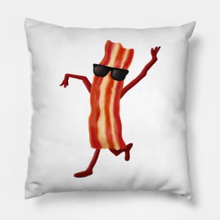 Happy bacon Pillow