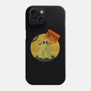 Booo & Vintage Moon Phone Case