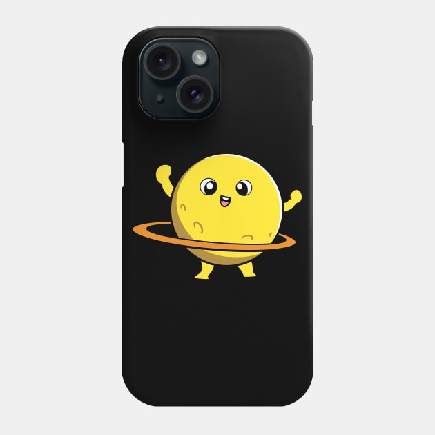 Hula Hoop Jupiter Phone Case by WildSloths