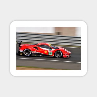 Ferrari 488 GTE EVO 24 Hours Of Le Mans 2018 Magnet