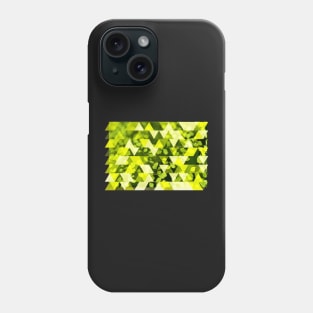 Geometric Nature Pattern - Mangrove Leaves Phone Case