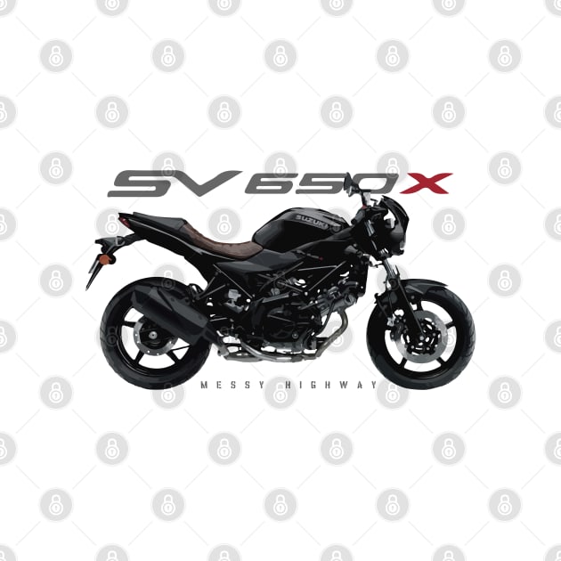Suzuki XV650X 20 black, sl by MessyHighway