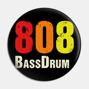 TR 808 Legendary Drum Machine BassDrum Pin