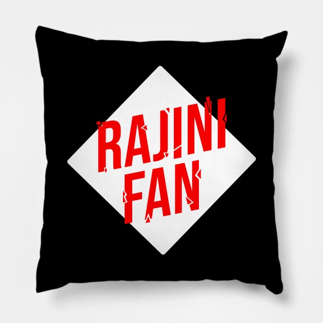 Rajini Fan Pillow by Printnation