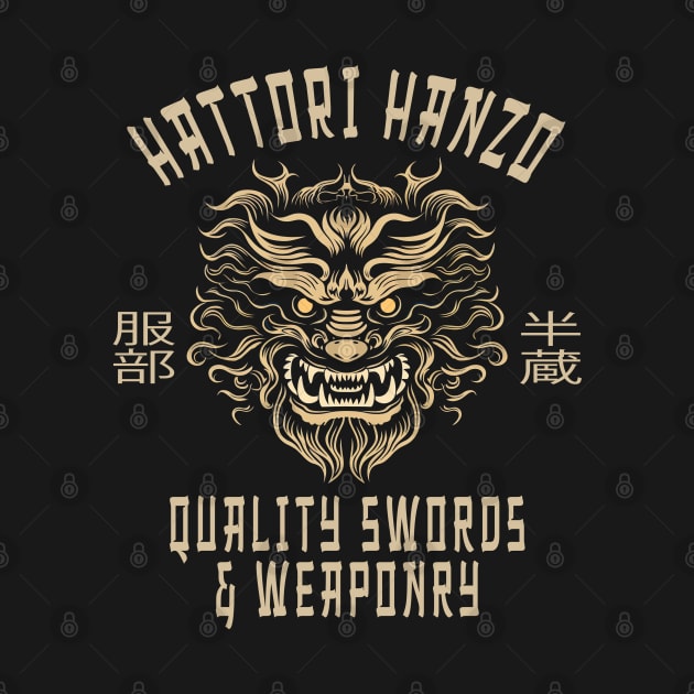 Hattori Hanzo Quality Swords And Weaponry by Tshirt Samurai