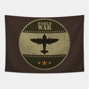 World War Vintage Tapestry