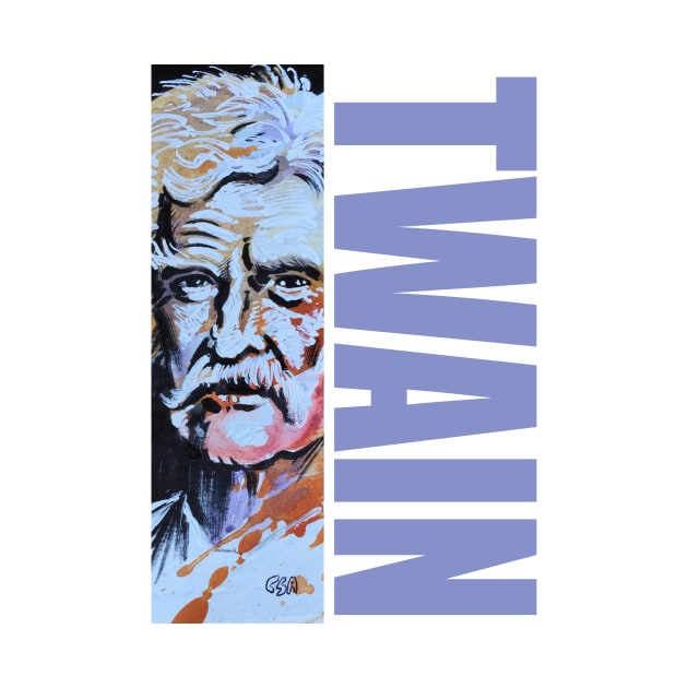 MARK TWAIN - Huckleberry Finn - Tom Sawyer by MasterpieceArt