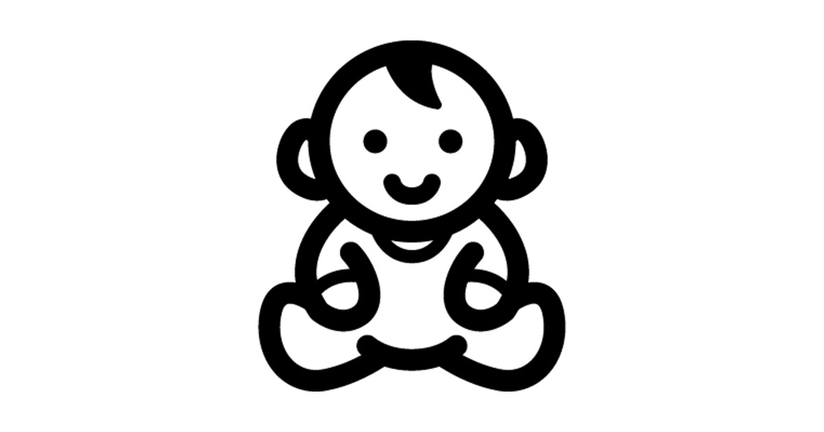 Little Baby Icon Clipart - Baby - T-Shirt | TeePublic