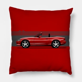 classic sports car convertible roadster NB transparent Pillow