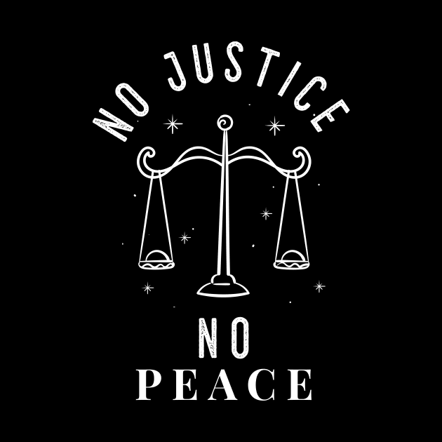 No Justice No Peace by Lasso Print