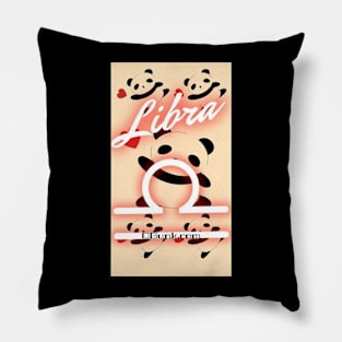 Pink libra Pillow