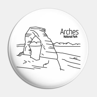 Arches National Park Pin