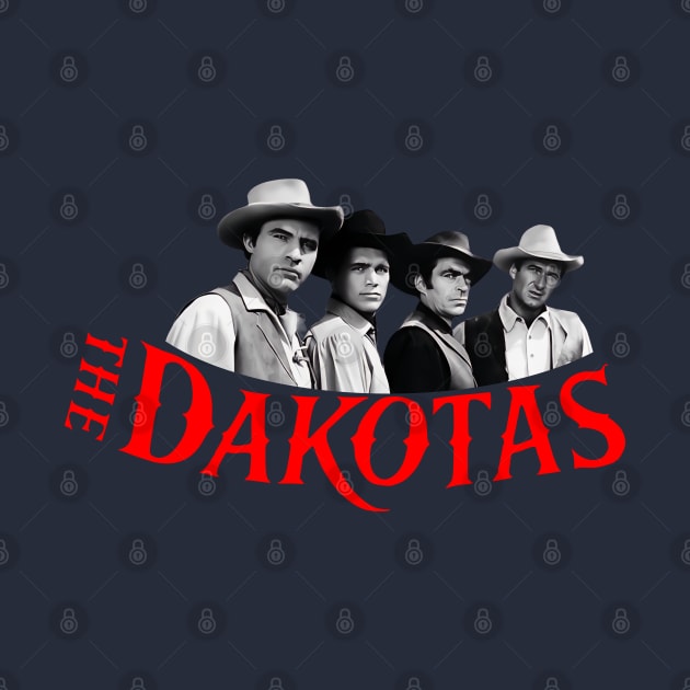 The Dakotas - Group - 60s Tv Western T-Shirt by wildzerouk