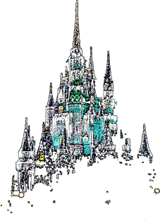 Cinderella Castle Magnet