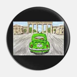 Classic car Pin