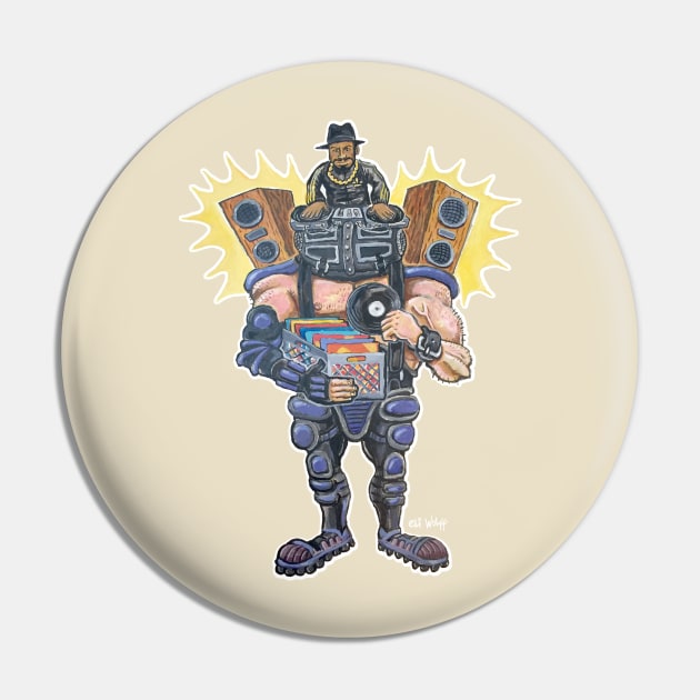 Jam Master Blaster Jay Pin by eliwolff