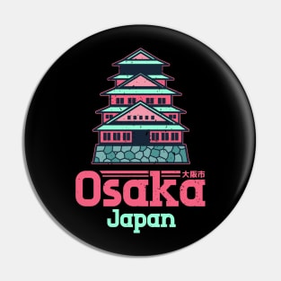 Osaka, Japan City Vintage Pin