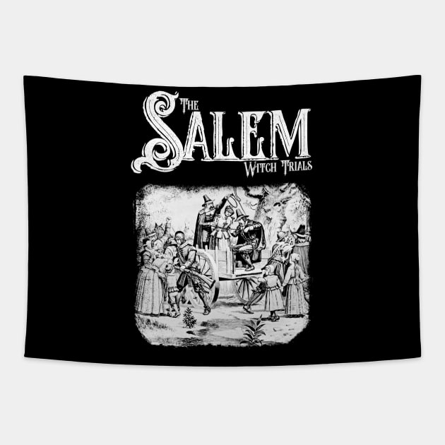 Salem Witch Trials Design Tapestry by HellwoodOutfitters