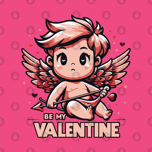 Be My Valentine Cupid by Cutetopia