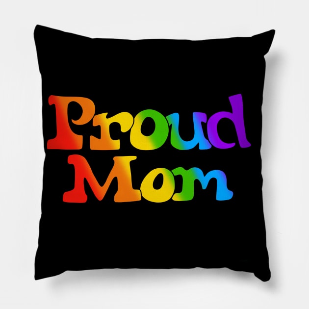 Proud Mom Pillow by Triple Moons Creations