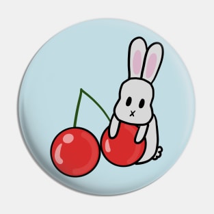 Cherry Bunny Pin