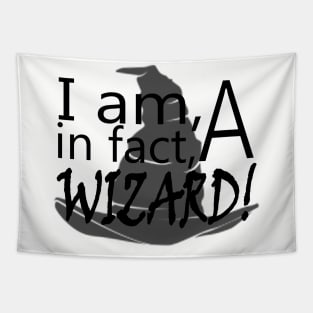 I Am in fact A Wizard! Tapestry