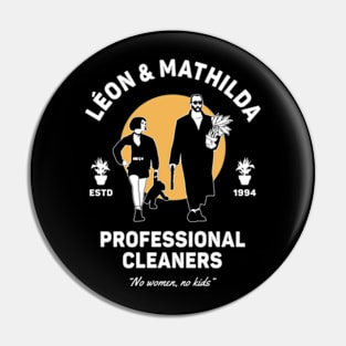 Léon & Mathilda Professional Cleaners Pin