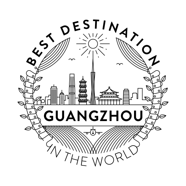 Guangzhou Minimal Badge Design by kursatunsal