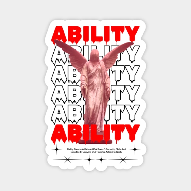 Ability Magnet by CreativeIkbar Prints