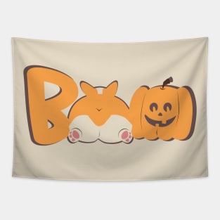 Boo - Corgi butt Tapestry