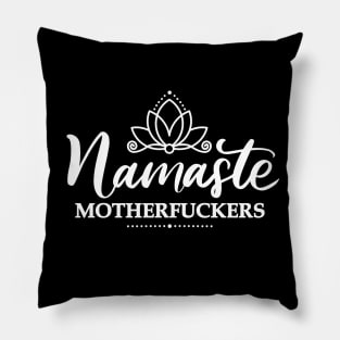 Funny Namaste Design Pillow