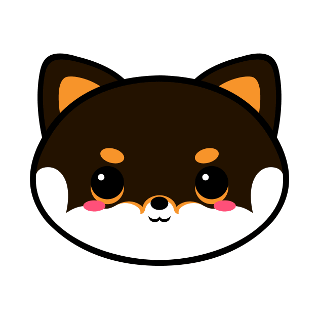 Cute Black Shiba Inu by alien3287