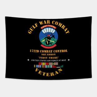 Gulf War Combat Vet - 1722d Combat Control w GULF SVC X 300 Tapestry