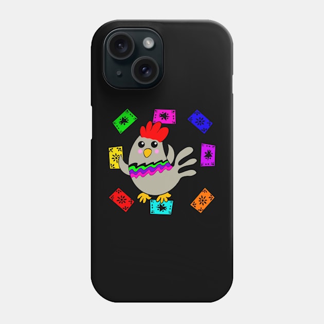 Chicken Hispanic Heritage Phone Case by DaysMoon