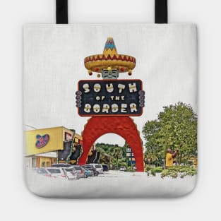 South of the Border - Dark Tote