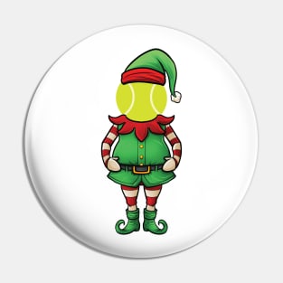 Padel Christmas Elf Pin