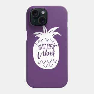 Summer vibes pineapple Phone Case