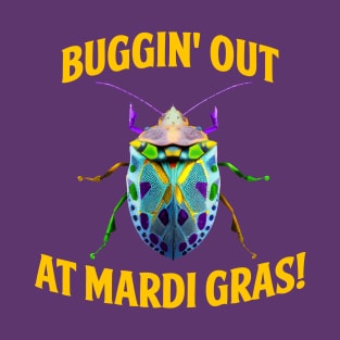 Funny Mardi Gras Stink Bug T-Shirt