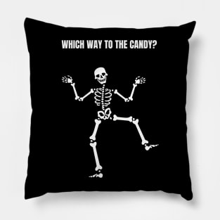 Funny Halloween Skeleton Gift Pillow