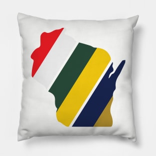 WISCONSIN-COLORS Pillow