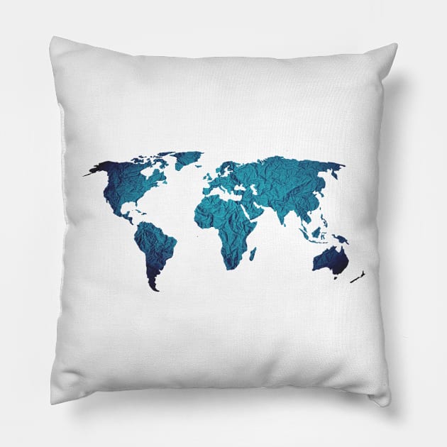 World Travel Pillow by CP6Design