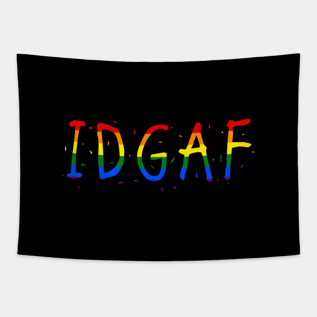 IDGAF Tapestry by NotoriousMedia