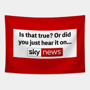 Is That True? Or Did You Just Hear It On Sky News Tapestry