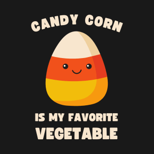 LAZY COSTUME CANDY CORN IS MY FAVORITE VEGETABLE T-Shirt