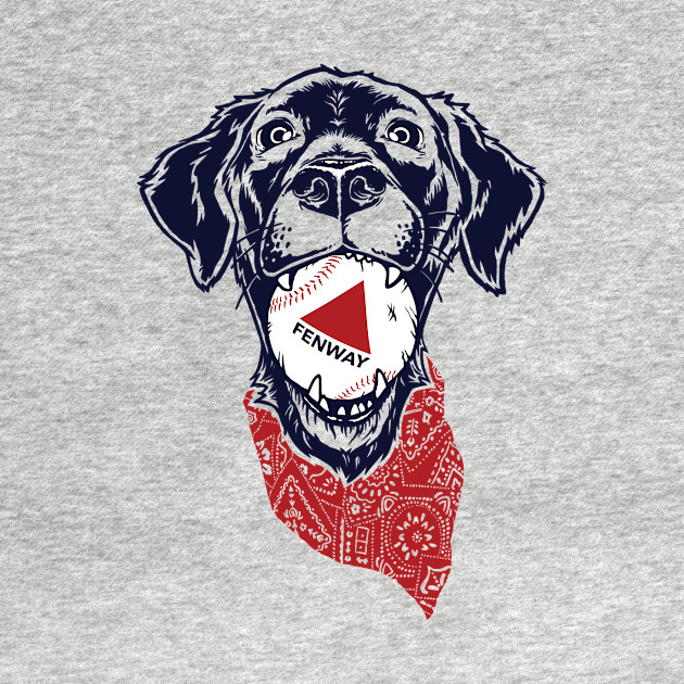 Fenway Baseball Dog - Dogs - T-Shirt